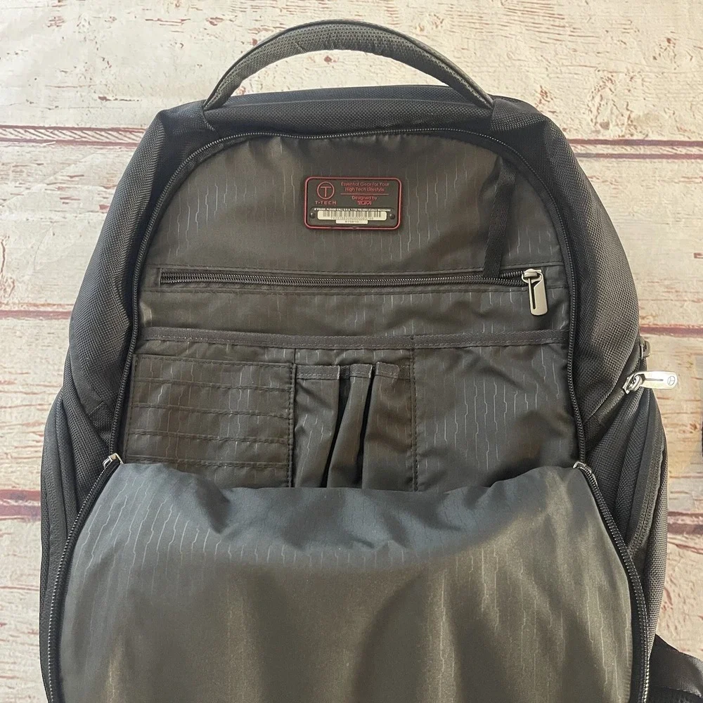 Tumi‎ T-Tech Presidio Union T-Pass Laptop Brief Pack, Black Backpack